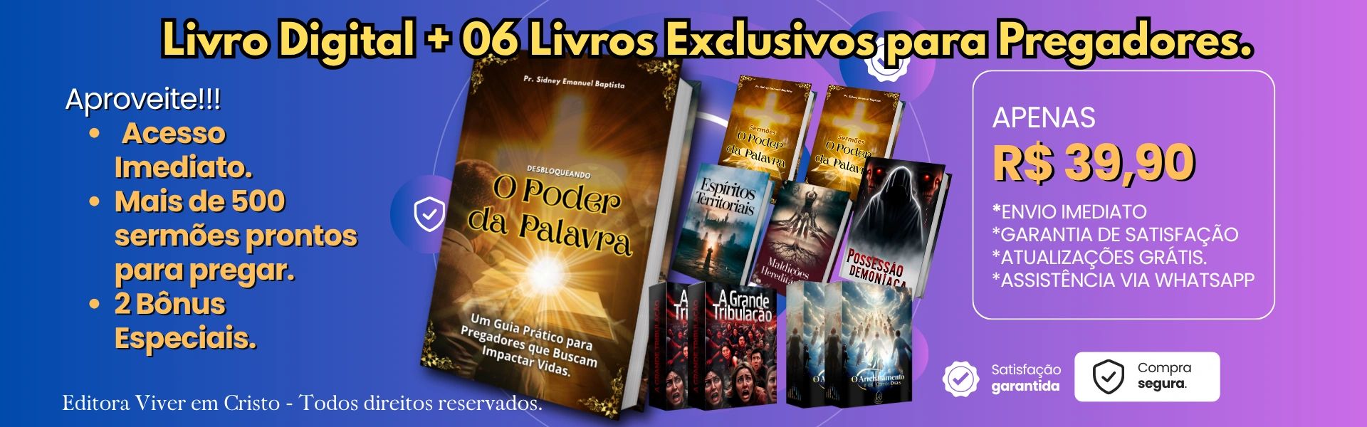 BANNER OFERTA LIVRO DESBLOQUEANDO O PODER DA PALAVRA